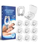 Taoscare Anti Snoring Devices Snoring Solution for Men and Women Silicone Magnetic Nose Clip Effective Hale Breathing Aid Stop Snoring Aids to Snooze Sleep (10 Pack) - Buy Online on GoSupps.com