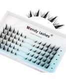 Mix Length Cluster Lashes 0.07mm D Curl | Soft & Wispy DIY Lash Extensions | HuXi Lashes-ZW28C - Buy Online on GoSupps.com