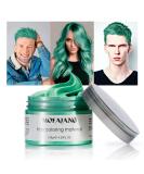 Buy Temporary Green Hair Color Wax - Instant Hairstyle Cream for Parties Cosplay & Halloween | 4.23oz - Buy Online on GoSupps.com
