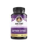 Ancient Bliss Saffron Extract Capsules - Mood & Eye Support Supplement | Appetite Suppressant for Weight Management (60 Capsules - Buy Online on GoSupps.com