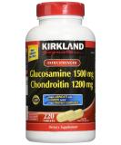 KIRKLAND Signature Extra Strength Glucosamine 1500 mg Chondroitin 1200 mg 220 Tablets - Buy Online on GoSupps.com