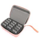 Rose Gold Clipper Blade Holder - Protective Storage Case for 12 Barber Blades | Hard Shell Impact-Resistant Outer Case - CASEMATIX - Buy Online on GoSupps.com