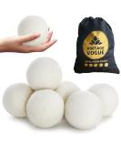 Buy XL Wool Dryer Balls 4-Pack - 100% Chemical-Free New Zealand Fabric Softener | Award-Winning Natural Laundry Balls | Add Essential Oils for Freshness - Buy Online on GoSupps.com