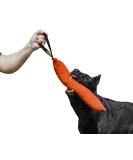 Dingo Gear Cotton Nylon Bite Sausage for Dog Training | IGP IPO Obedience | 45x8 cm | Orange - Durable Dog Sport Equipment - Buy Online on GoSupps.com