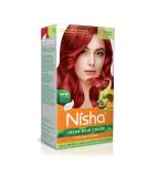 Nisha Cream Hair Color (150 ml/each) Flame Red Pack of 1 FLAME RED 5.07 Fl Oz (Pack of 1) - Buy Online on GoSupps.com