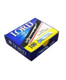 100 LORD Super Stainless Single Edge Razor Blades - Professional Barber Quality for 200+ Shaves | International Shipping Available - Buy Online on GoSupps.com