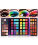 72 Colors Ultra Secret Eyeshadow Palette, 4 in1 Color Board Matte Shimmer Glitter Nude Natural All In One Makeup Palette Blendable Pigmented Make Up Eye Shadow Pallet Gift Kit - Buy Online on GoSupps.com