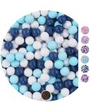 Buy 1kg Chocolate Balls Mix - Small White Light Blue & Blue - Perfect for Weddings Baptisms & Communions | Guest Gifts & Test Tube Alternatives - Buy Online on GoSupps.com