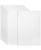 Tosnail 7 Count Clear Plastic Mesh Canvas Sheets - Pack of 8 for Embroidery Crafting | 18 x 12 - Buy Online on GoSupps.com