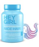 Thinning Hair Solution: Hair Vitamins for Faster Growth, Stronger Hair, Healthier Skin & Nails - With Biotin, Keratin, Folic Acid, Vitamin B & C - Buy Online on GoSupps.com