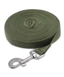10m Army Green Tow Leash for Dogs | Durable Nylon Training Leash with Padded Handle | Perfect for Large & Small Dogs - International Shipping - Buy Online on GoSupps.com