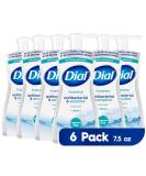 Dial Antibacterial & Sensitive Foaming Hand Wash -Fragrance Free - 7.5 fl oz (Pack of 6) - Buy Online on GoSupps.com