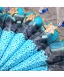 Prefilled Sweet Shop Made Blue Sweet Cone - Buy Online on GoSupps.com