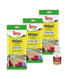 Poliboy Furniture Wet Wipes - All-Purpose Dust Towels for Wood Plastic & Metal Surfaces - 3x24 Pack with Sample - Made in Germany - Buy Online on GoSupps.com