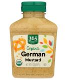 365 by Whole Foods Market, Mustard German Organic, 8 Ounce - Buy Online on GoSupps.com
