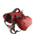 Kurgo Big Baxter Dog Backpack | Dog Saddle Bag for Hiking | Fits Dogs 22-50kg | Red - Buy Online on GoSupps.com