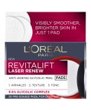 L'Oreal Paris Revitalift Laser Renew Glycolic Peel Pads - Anti-Ageing Treatment - Buy Online on GoSupps.com