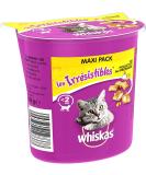 Buy WHISKAS Les Irr sistibles Chicken & Cheese Maxi Pack (105g x10) - Premium Cat Treats for Adult Cats - International Shipping Available - Buy Online on GoSupps.com