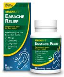 MagniLife Earache Relief: Fast-Acting Natural Swimmers Ear Pain Relief - 90 Quick Dissolve Tablets - Buy Online on GoSupps.com