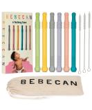 BEBECAN Teething Sticks for Babies - Infant Teething Relief for Teething Baby in 6 Vibrant Colors, Super Soft Silicone Baby Teethers, Teething Toys for Babies 0-6 Months - Buy Online on GoSupps.com