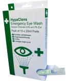 HypaClens Emergency Sterile Eyewash Station - 10 x 20ml | Rapid Relief Solution - Buy Online on GoSupps.com
