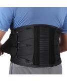 Kremorv Adjustable Back Support Belt for Men & Women | Lumbar Support for Lower Back - XL (39-45 inches) - Buy Online on GoSupps.com