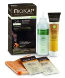 Biocap rapid permanent hair color 2.9 dark chocolate brown |Only 10 minutes exposure time |Organ oil - Tricorepair complex - vegan |Optimal gray coverage |Up to 80% natural ingredients - Buy Online on GoSupps.com