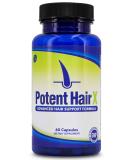 Potent Hair X Natural DHT Blocker Hair Growth Vitamins for Men and Women Stops Hair Loss and Promotes Regrowth 30 Day Supply - Buy Online on GoSupps.com