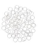 Pack of Silver Hair Rings | Braid Loops & Clips | Stylish Hair Accessories for All Occasions - Buy Online on GoSupps.com