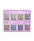 Townley Girl 96 Pcs Stick on Nails Set | Glitter-Glamup & Metallic Press- On Nail Sets for Girls | Self-Adhesive Artificial Nails Pink - Buy Online on GoSupps.com
