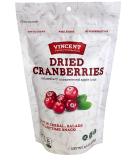 Buy Vincent Family Dried Cranberries with Unsweetened Apple Juice - 9.5 Oz - Healthy Snack - Buy Online on GoSupps.com