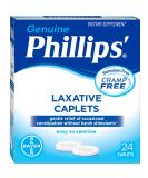 Phillips Laxative Caplets - 24 ct, Pack of 4 | Fast-Acting Relief - Buy Online on GoSupps.com