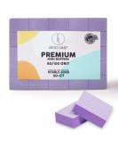 Artist Land Purple Mini Buffer Set 80/100 Grit - 50 Ct Professional Grade Nail Buffing Blocks for Gel Acrylic Polish - Double-Sided Pack - Salon Quality Pre-Application Buffer Blocks - Purple - Buy Online on GoSupps.com