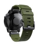 CUZOW 26mm Nylon Watch Band Replacement for Garmin Fenix 5X/5X Plus, Fenix 6X/6X Pro, Fenix 7X, Fenix 3/3 HR, and Descent - Army Green M - Buy Online on GoSupps.com