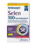 Teteseept Selenium 100 - Vegan Mini Tablets for Thyroid Support Immune Health & Cell Protection | 30 Count - Buy Online on GoSupps.com