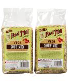 Bob's Red Mill Veggie Soup Mix 28oz - 2 Pack (1.75lb each) - Organic Vegetable Soup Mix - Buy Online on GoSupps.com