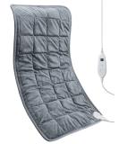 17''x 33 Extra-Large Weighted Heating Pad for Back Pain Relief | 6 Heat Settings, 2H Auto Shut-Off | BPA-Free Beads Heat Pad for Shoulder, Arms, Legs | Washable | EVAJOY EJ-BD013 - Buy Online on GoSupps.com