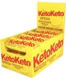 Keto Banana Bread Bars 12 x 50g | Low Carb Snacks for Weight Loss | Sugar Free Meal Replacement | Vegan Breakfast Bar - Buy Online on GoSupps.com