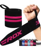 RDX Wrist Bandages for Fitness & Strength - IPL UPA Approved 45cm Wraps for Weightlifting | Men s Training Aid in Pink & Black - Buy Online on GoSupps.com