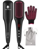 MiroPure Hair Straightening Brush - 2 in 1 Ionic Straightener Comb with MCH Heating, 16 Settings - Dual Voltage - Buy Online on GoSupps.com