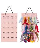 Baby Girl Headband Holder - Hanging Storage Organizer for Newborn Headbands in Pink - Buy Online on GoSupps.com