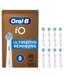 Oral-b io ultimate cleaning upside brushes for electrical toothbrush 8 pieces ultimate tooth cleaning toothbrush attachment for oral-B toothbrushes mailbox-compatible packaging 8 pieces (1 Pack) - Buy Online on GoSupps.com