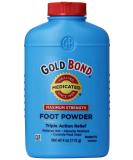 Gold Bond Maximum Strength Foot Powder 4 Ounce - Buy Online on GoSupps.com