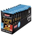 Ehrmann High Protein Crispy Balls | Sugar-Free Milk Chocolate Caramel | Fairtrade Cocoa | 12 x 55g - Buy Online Internationally - Buy Online on GoSupps.com