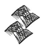 Magic Hair Clip - JUYOO 2Pcs Magic Beads Hair Accessories for DIY Hair Styling - Black Hair Tool for Effortless Hair Comb & Clip - Buy Online on GoSupps.com