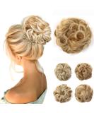 JJstar Messy Hair Bun Scrunchies Accessories for Women - Golden Blonde/Beach Blonde - Buy Online on GoSupps.com