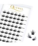 Fluffy 02-C 14mm Individual Eyelashes - Single Quewel Segments for DIY Eyelash Extensions | International Shipping - Buy Online on GoSupps.com
