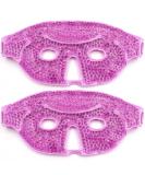 Reusable Cooling Eye Mask for Hot Cold Therapy - Reduce Eye Strain, Swelling, and Dark Circles - 2 Pack - Buy Online on GoSupps.com