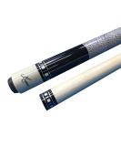 Meucci SB2-S Handcrafted Pool Cue Stick w/ PRO Shaft - Smoke Grey Stain + Hard Case - Buy Online on GoSupps.com