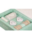 Premium Coconut Massage Set - 2 Aromatic Massage Candles & Massage Oil Gift Box for Ultimate Wellness - Buy Online on GoSupps.com